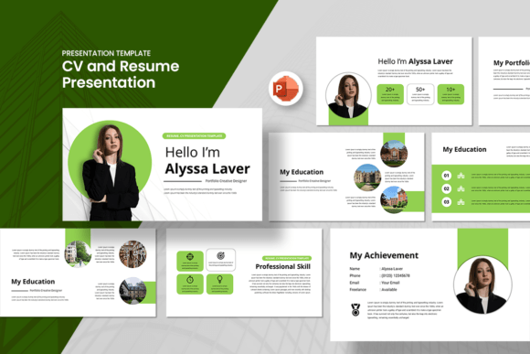 Download CV and Resume Presentation - PowerPoint - Premium Resources