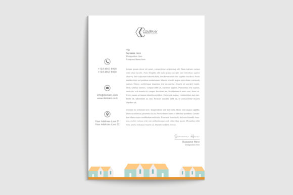 Download Real Estate Marketing Company Letterhead - Estate Collection
