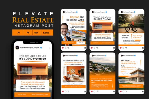 Download Elevate Real Estate Marketing- Instagram - Estate Collection