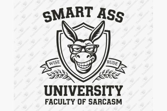 Download Smart Ass University Campus Parody Pun - University Collection