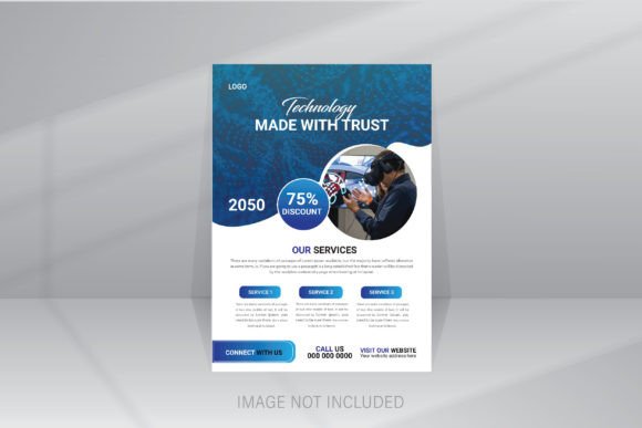 Download Hi-tech Technology Presentation Flyer - Presentation Collection
