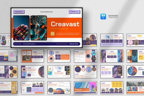 Download Fun &amp; Creative Keynote Template - Creative Collection
