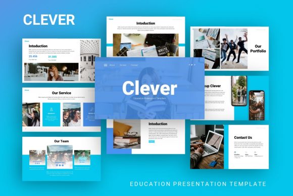 Download Presentation Template - Clever - Presentation Collection