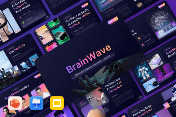 Download BrainWave– AI Presentation Template - Presentation Collection